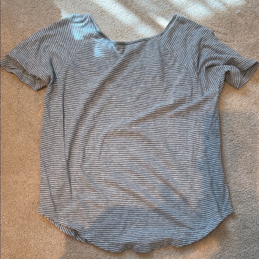 Lou & Grey Striped Short Sleeve Tee